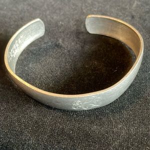 Vintage Preisner Pewter 2380 Marked Bracelet
